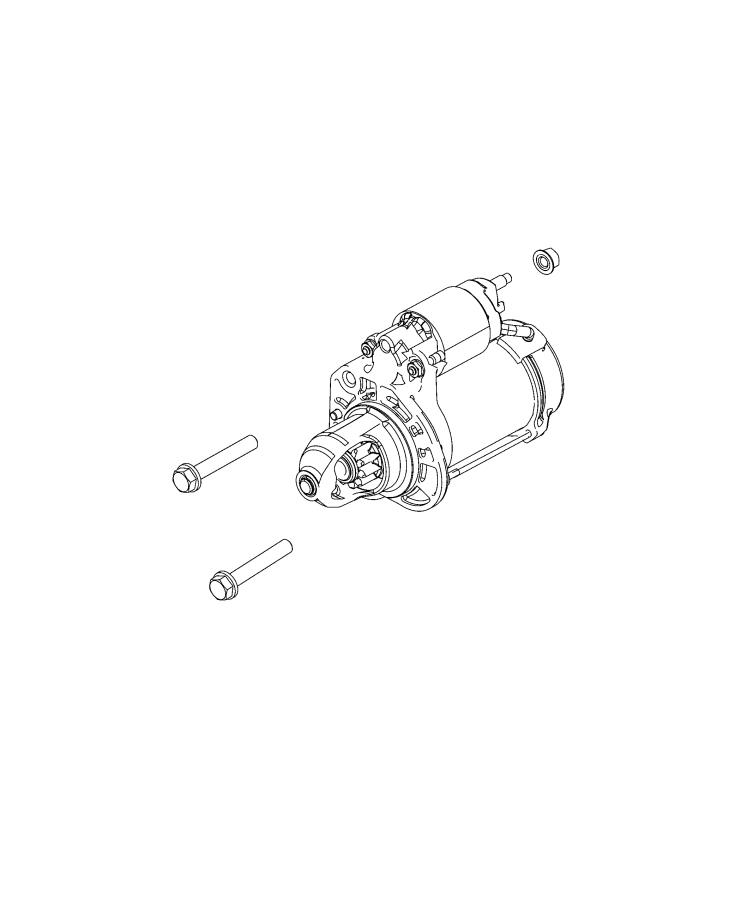 Diagram Starter and Related Parts. for your 2025 Ram 1500   