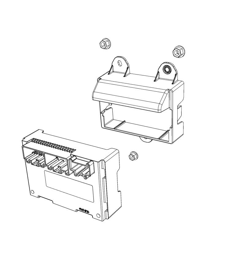 Diagram Modules, Body. for your Jeep Wrangler  