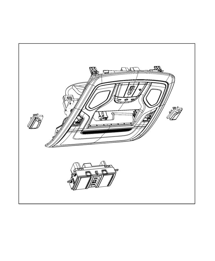 Diagram Overhead Console. for your 2013 Ram 1500   