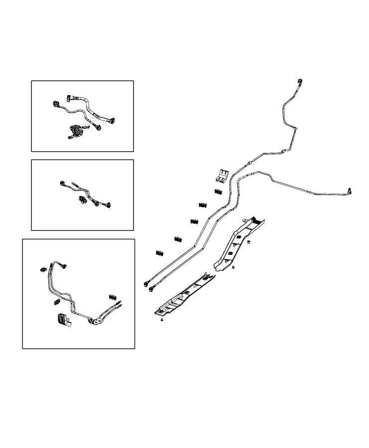 Diagram Fuel Lines/Tubes and Related Parts. for your Jeep Compass  