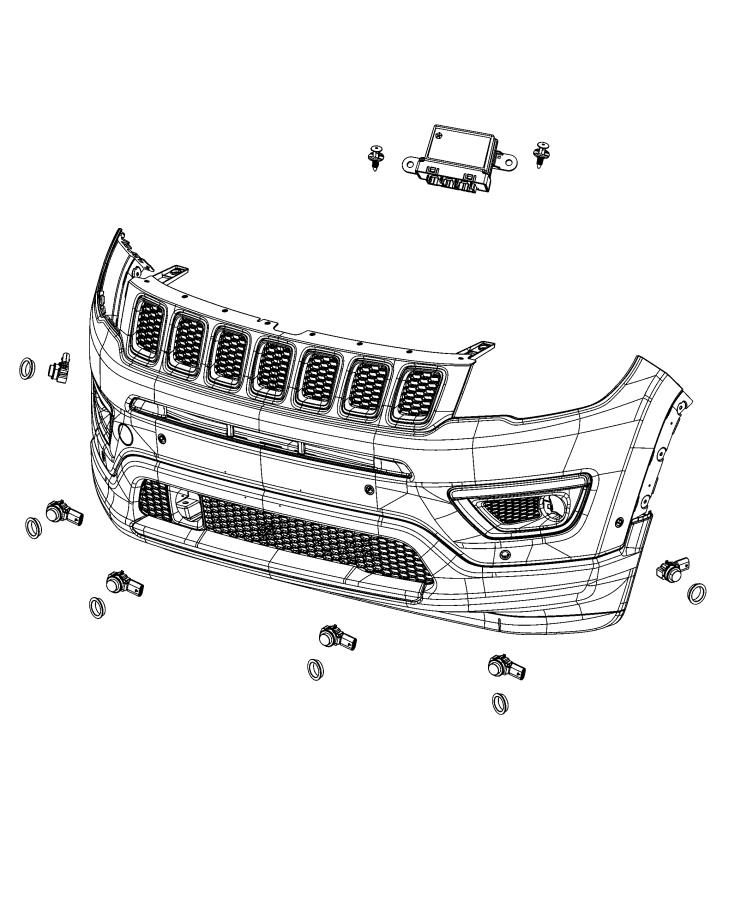 Diagram Park Assist. for your Chrysler 300  M