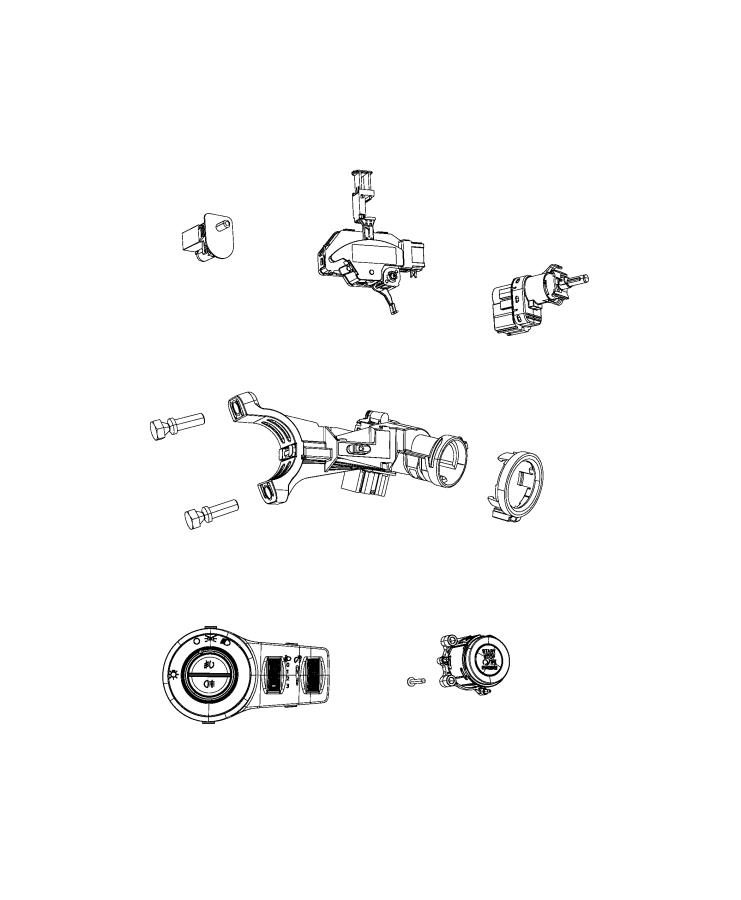 Switches, Instrument Panel. Diagram