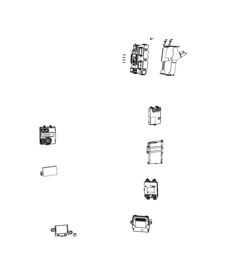 Diagram Modules, Body. for your Chrysler 300  M