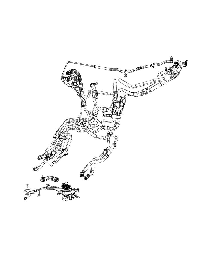 Diagram Auxiliary Pump. for your Chrysler Pacifica  