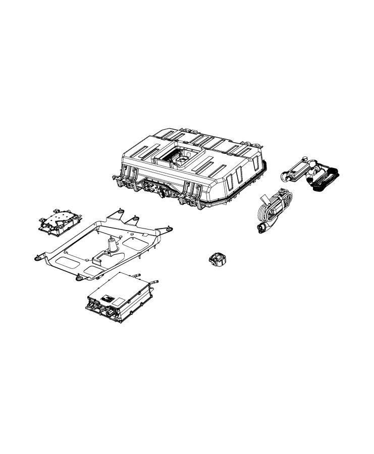Diagram Related Parts, Hybrid Battery. for your 2020 Chrysler Pacifica   