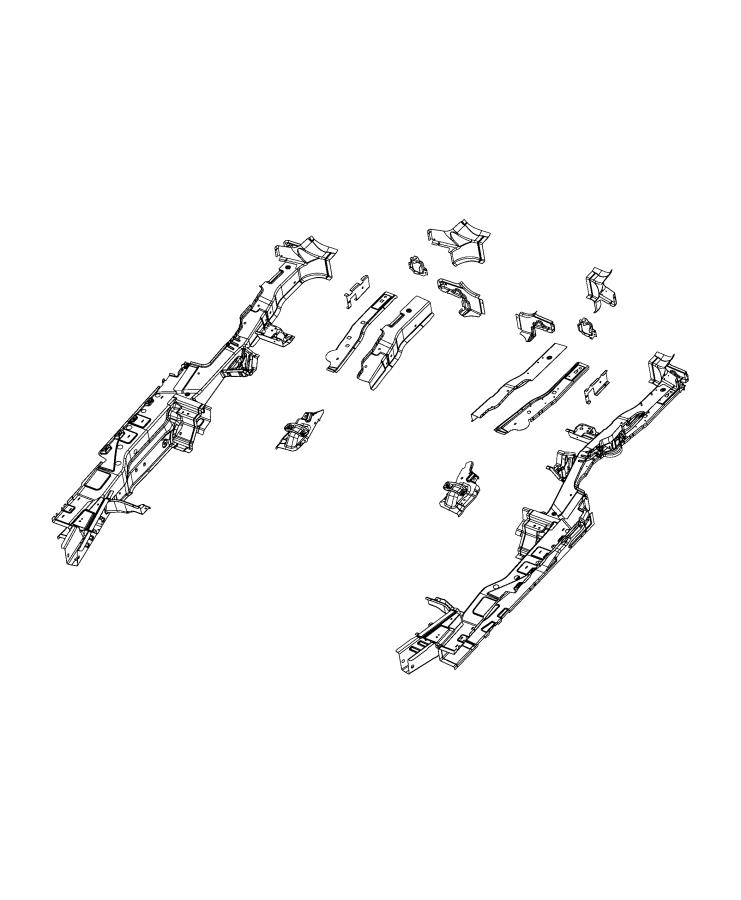 Diagram Frame, Rear. for your Chrysler