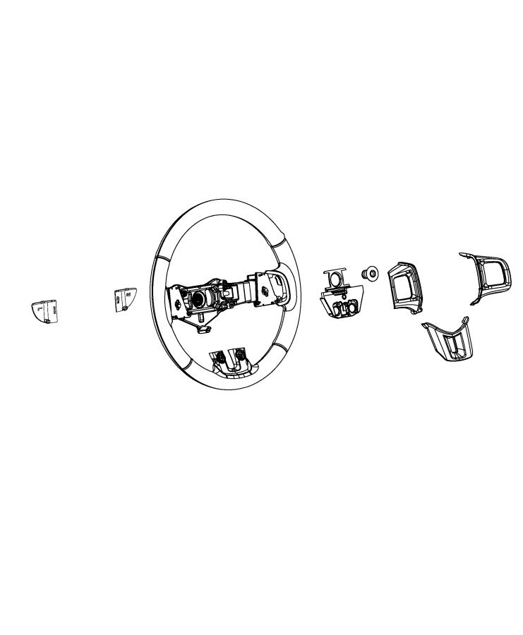 Diagram Steering Wheel Assembly. for your Dodge