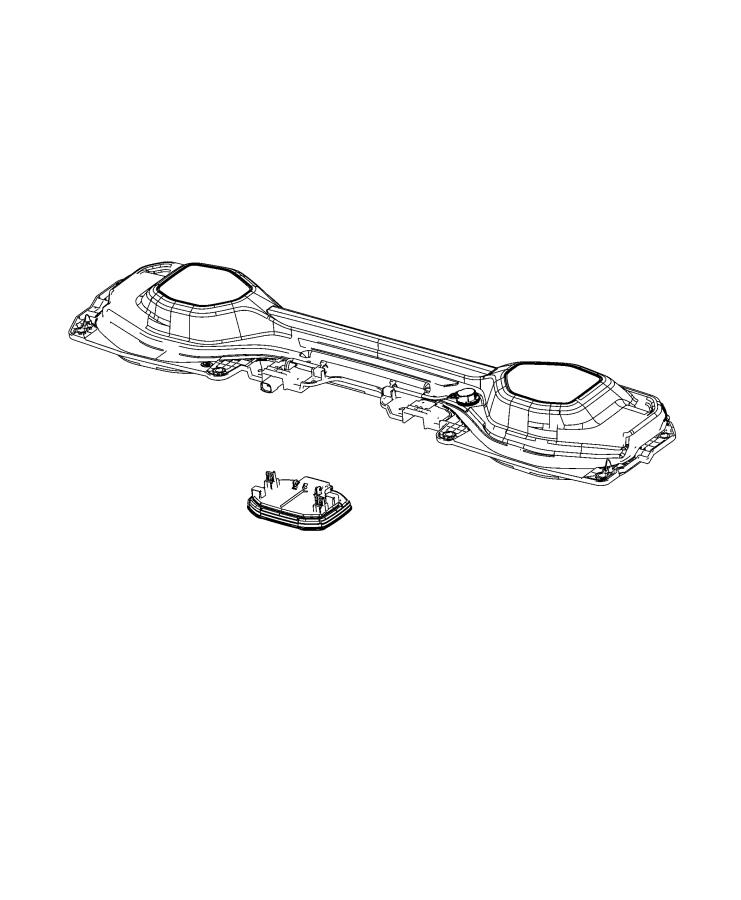 Diagram Lamps, Interior. for your 2001 Chrysler 300  M 