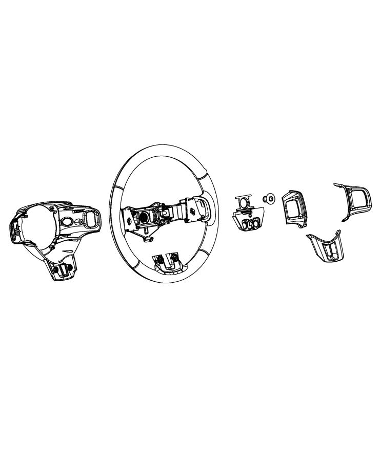 Steering Wheel Assembly. Diagram