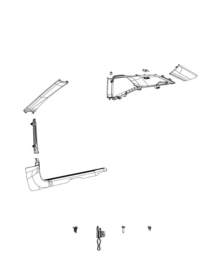 Interior Moldings And Pillars. Diagram