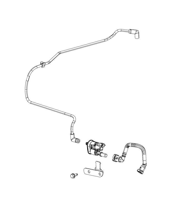 Diagram Emission Control Vacuum Harness. for your Dodge