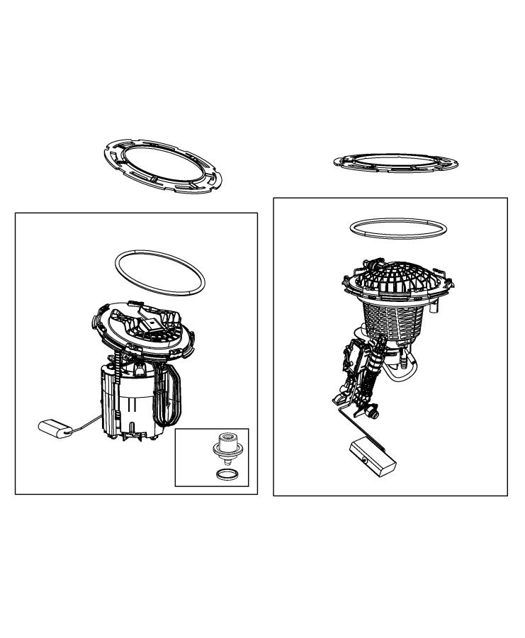 Diagram Fuel Pump Module. for your 1999 Chrysler 300  M 