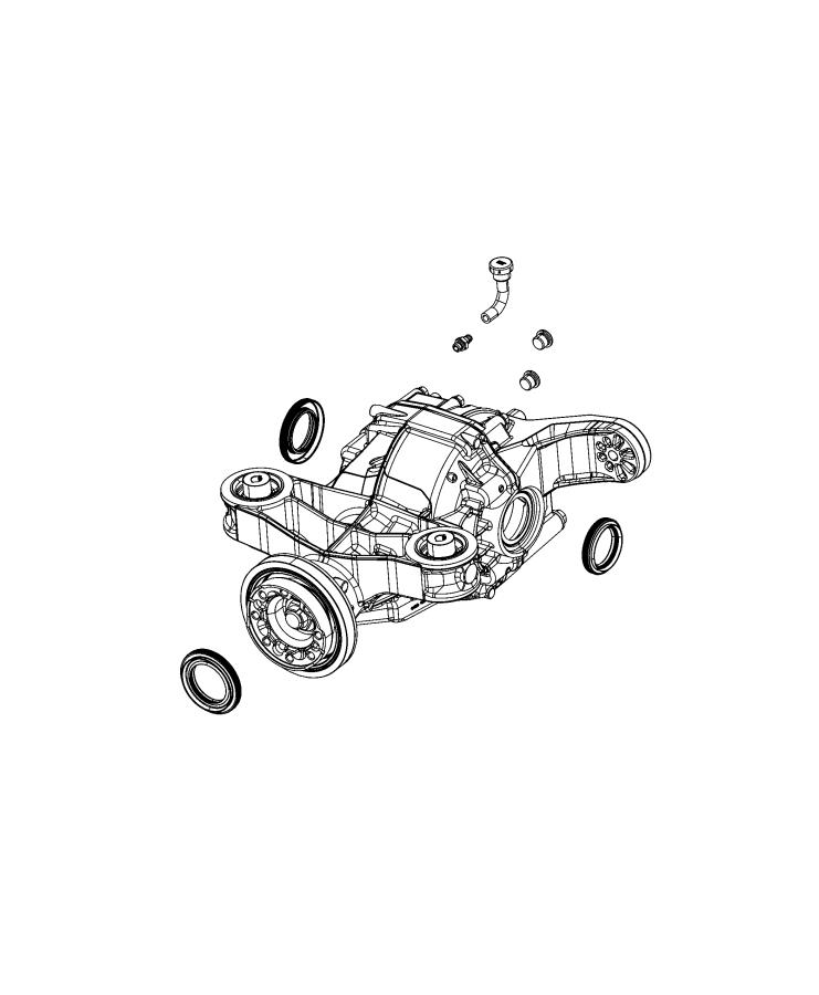 Diagram Axle Housing and Vent, Rear. for your Chrysler