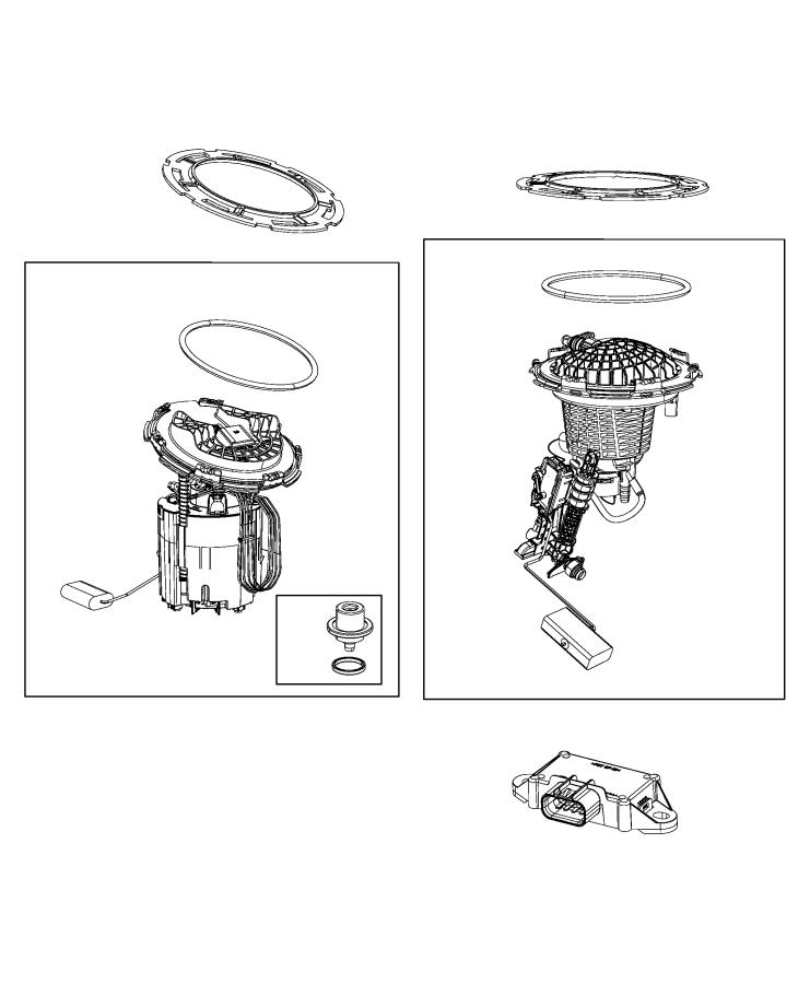 Diagram Fuel Pump Module. for your 1999 Chrysler 300  M 