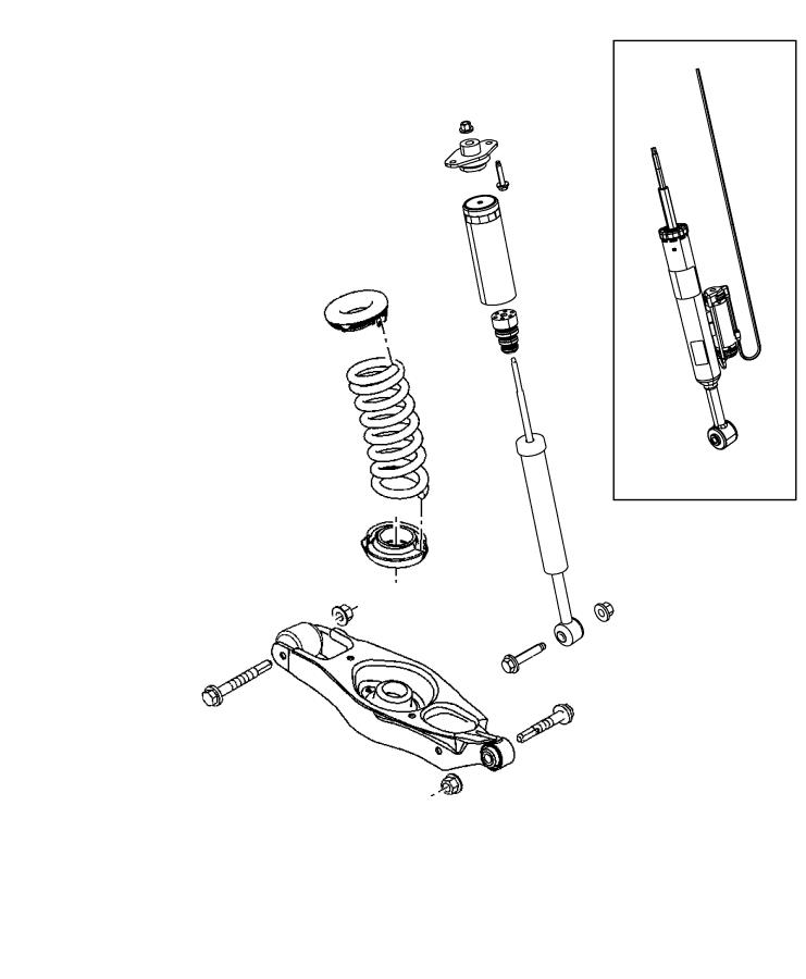 Diagram Shocks, Springs, Spring Links. for your 2003 Chrysler 300 M  