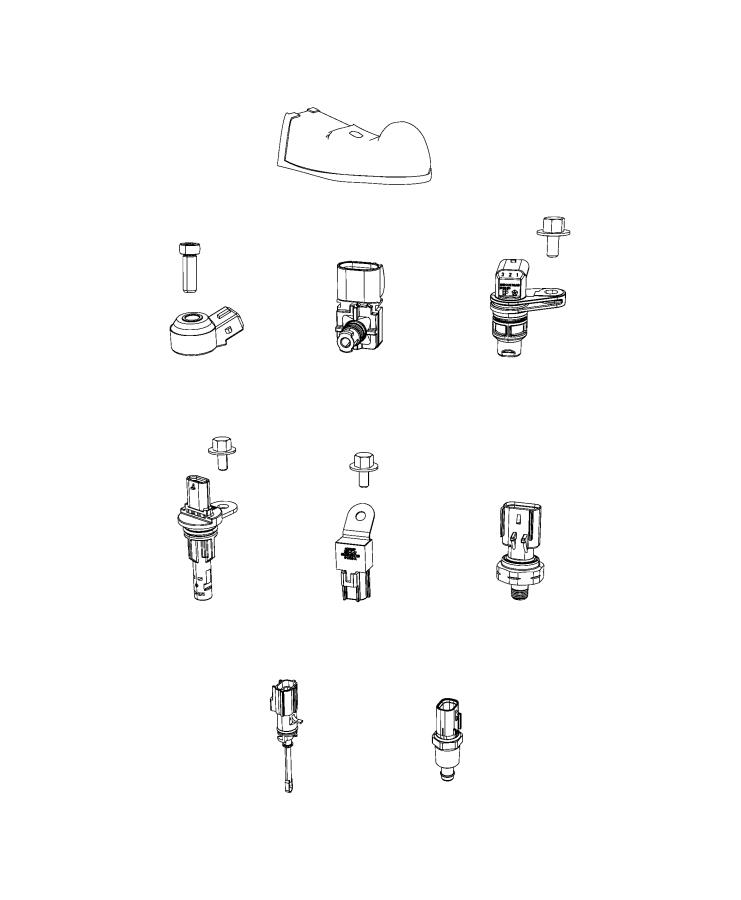 Diagram Sensors, Engine. for your 1999 Chrysler 300 M  