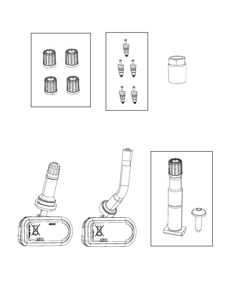 Tire Monitoring System. Diagram