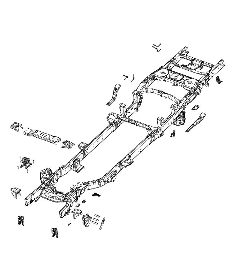 Diagram Frame, Complete. for your Ram 3500  