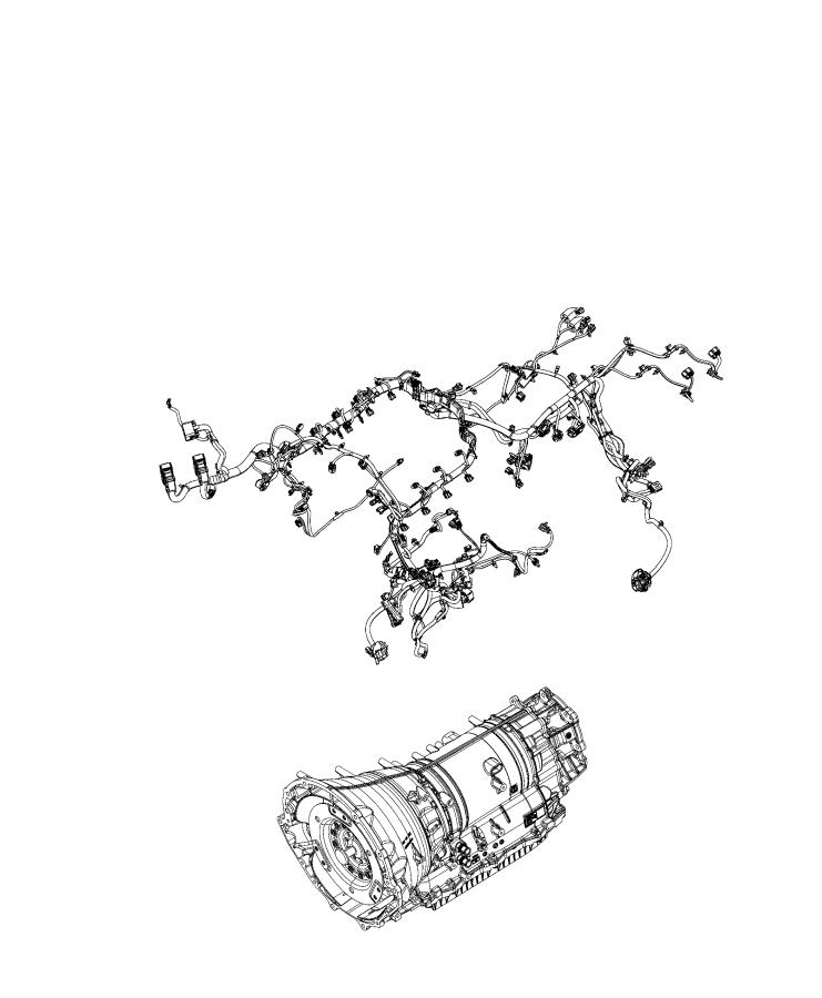 Diagram Wiring, Automatic Transmission. for your 2022 Ram 5500   