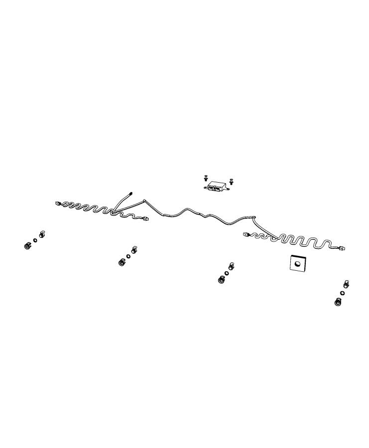 Diagram Park Assist, Rear. for your 2023 Ram 1500   