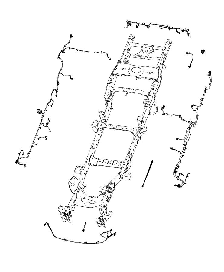 Diagram Wiring, Chassis and Underbody. for your 2006 Ram 1500   