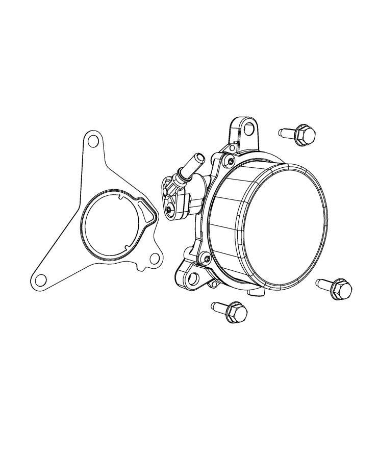 Diagram Vacuum Pump. for your Fiat 500X  