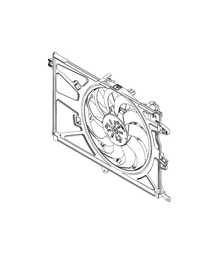 Diagram Wiring, Radiator Cooling Module. for your 2000 Chrysler 300  M 