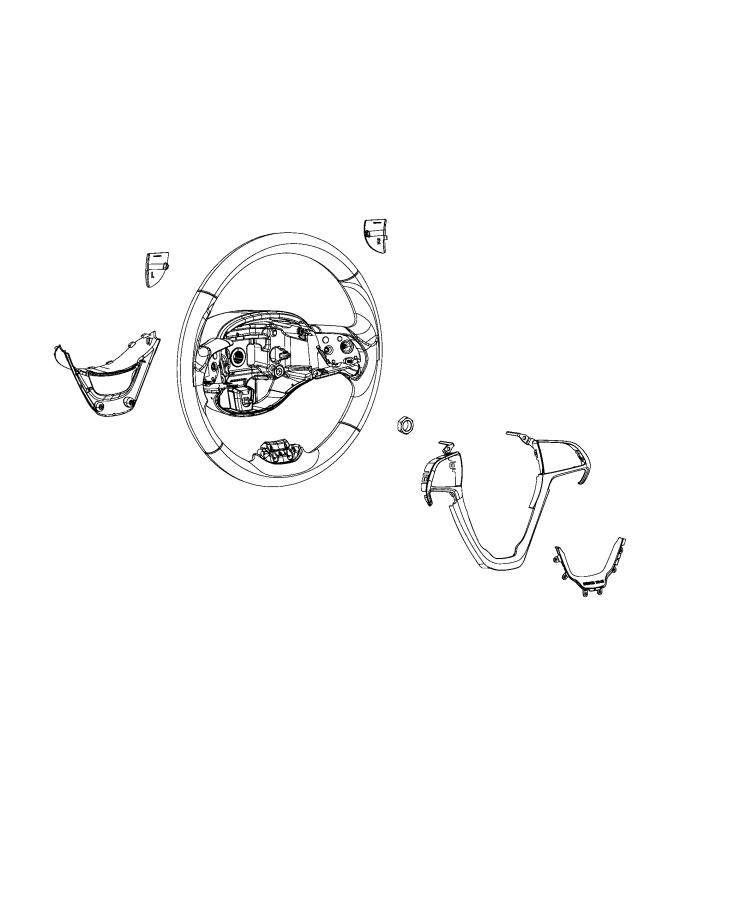 Steering Wheel Assembly. Diagram