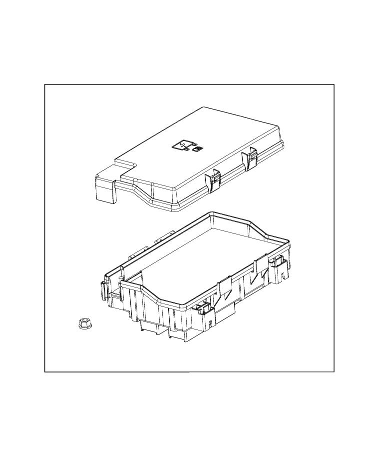 Diagram Center, Power Distribution. for your Ram