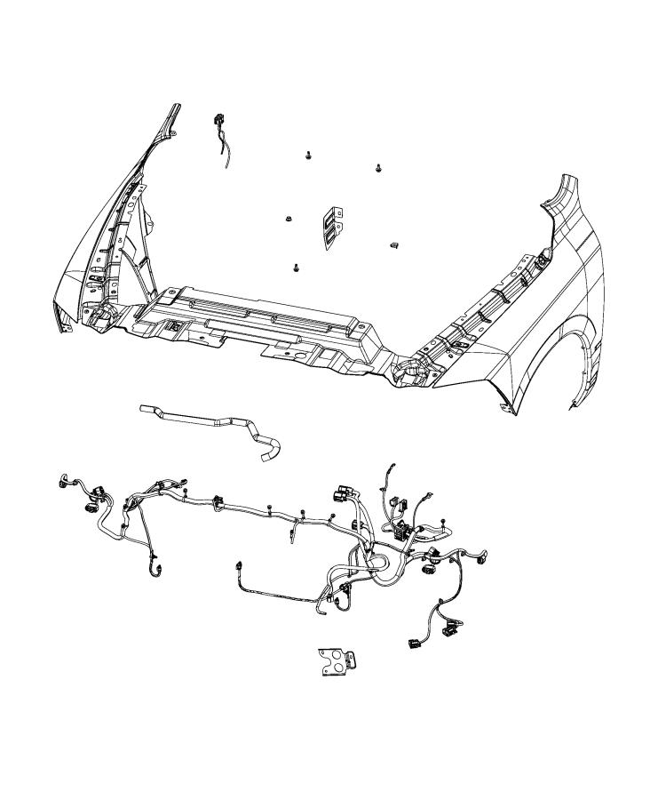 Diagram Wiring, Front End. for your 2018 Ram 5500   