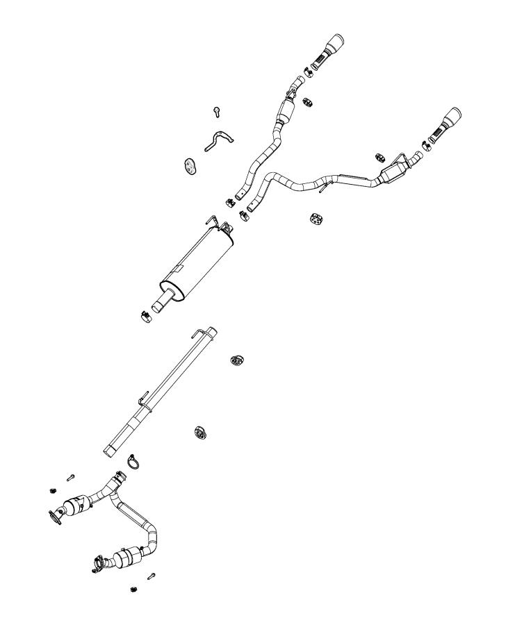 Exhaust System. Diagram