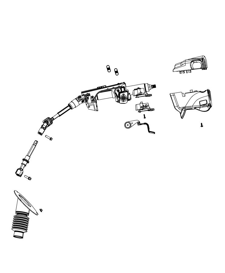 Diagram Steering Column. for your 2000 Chrysler 300  M 