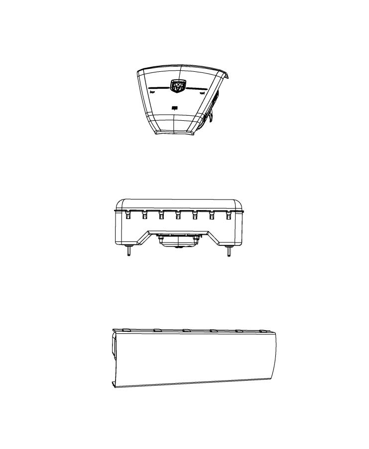 Diagram Air Bags, Front. for your 2004 Chrysler 300  M 