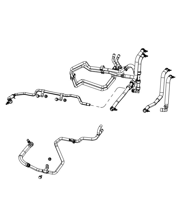 Diagram Heater Plumbing. for your Chrysler Sebring  