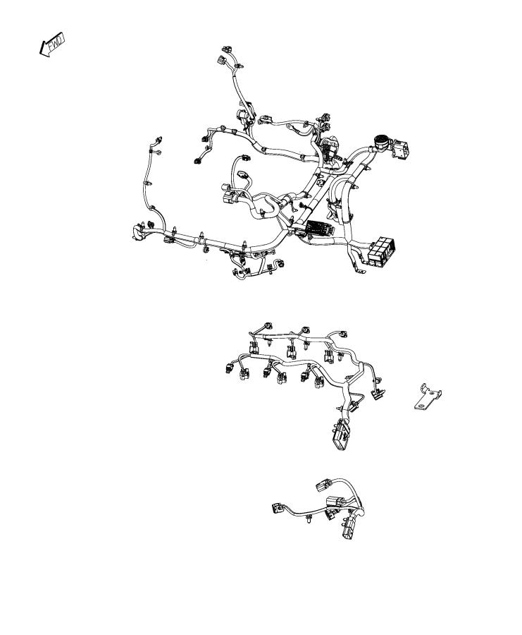 Diagram Wiring, Engine. for your 2004 Chrysler 300  M 