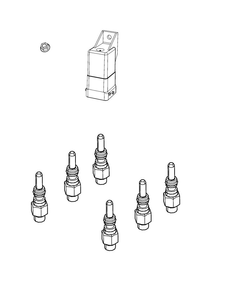 Diagram Glow Plugs. for your Chrysler 300  M