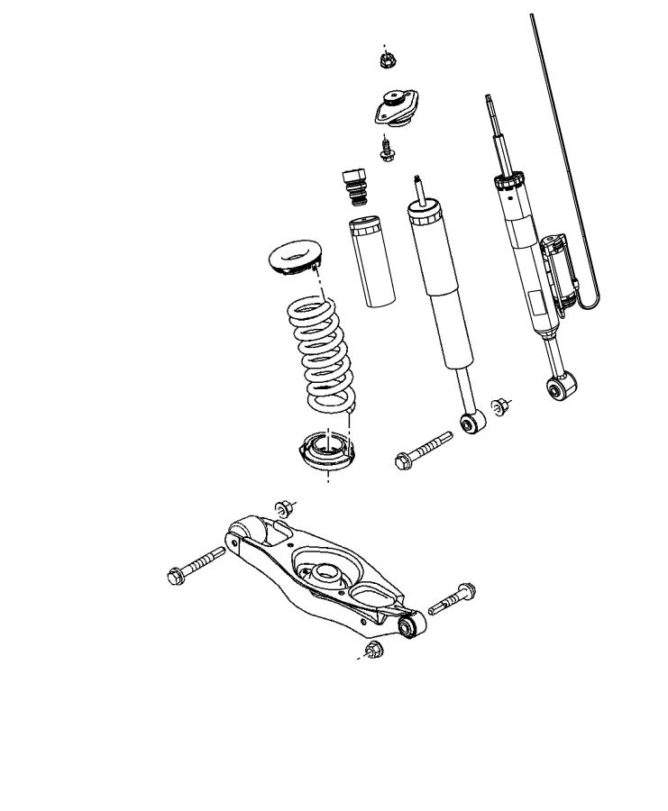 Diagram Shocks, Springs, Spring Links. for your 2003 Chrysler 300  M 