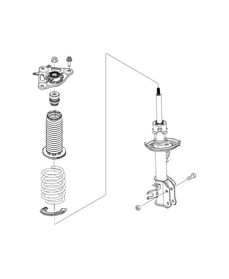 Diagram Suspension, Rear 4X4. for your 2002 Chrysler 300  M 