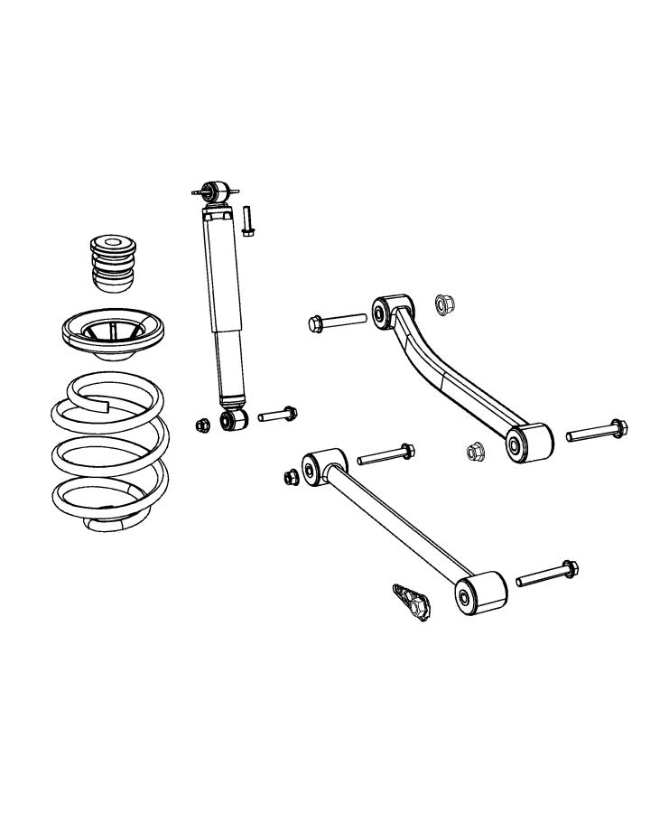 Suspension, Rear. Diagram