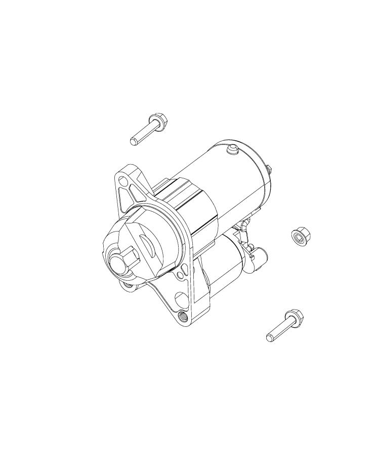 Diagram Starter and Related Parts. for your 2025 Ram 1500   