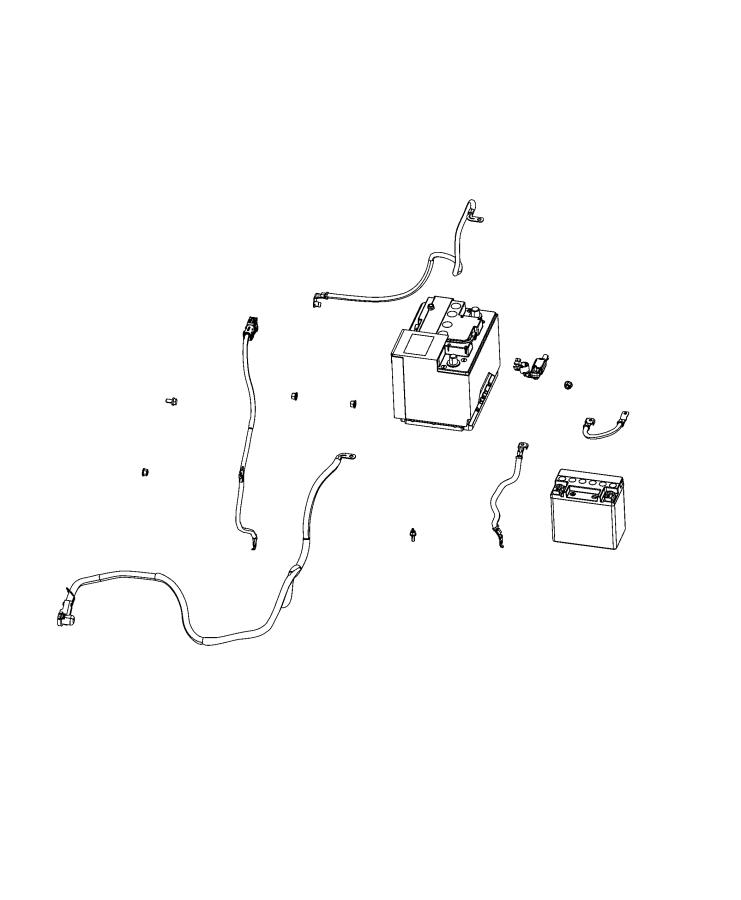 Diagram Wiring, Battery. for your Jeep Compass  