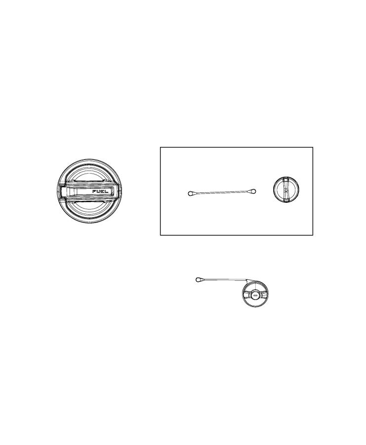 Diagram Fuel Tank Filler Tube and Related Parts. for your Jeep