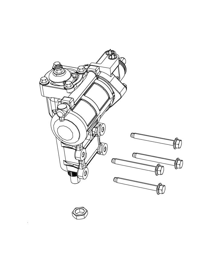 Diagram Steering Gear Box. for your Chrysler 300  M