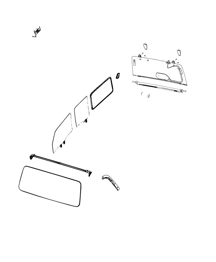 Diagram Glass, Windshield And Back Glass. for your Dodge