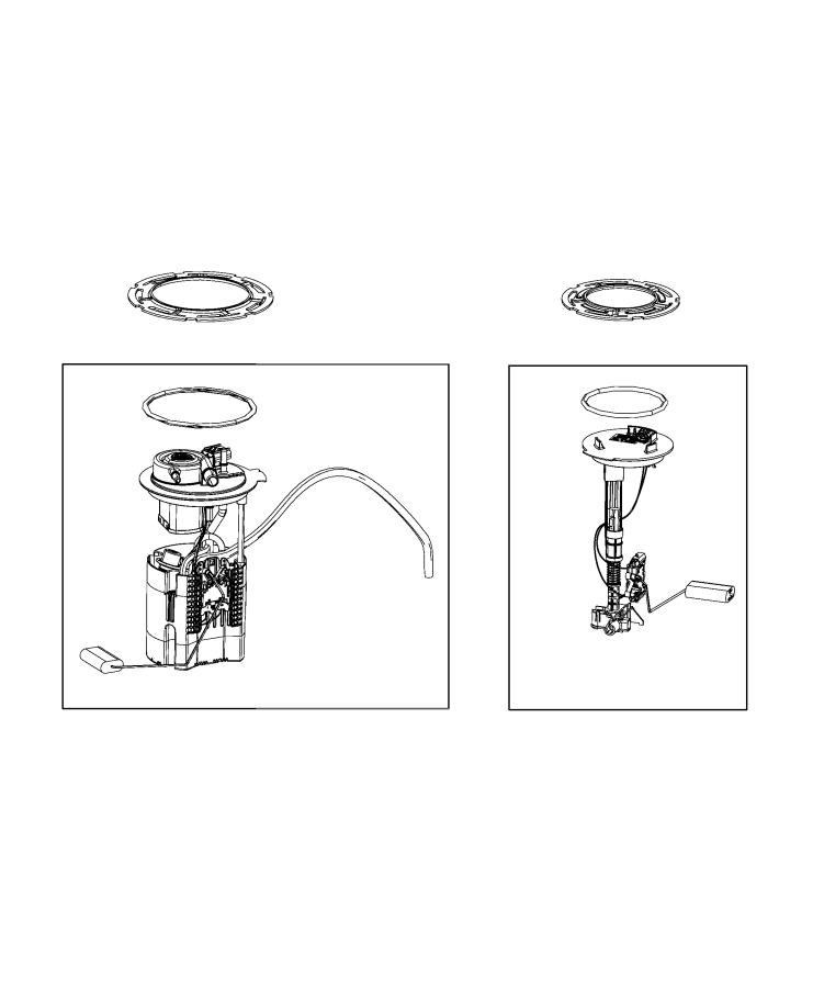 Diagram Fuel Pump Module. for your Jeep