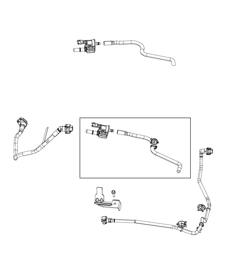 Diagram Emission Control Vacuum Harness. for your 2013 Ram 2500   