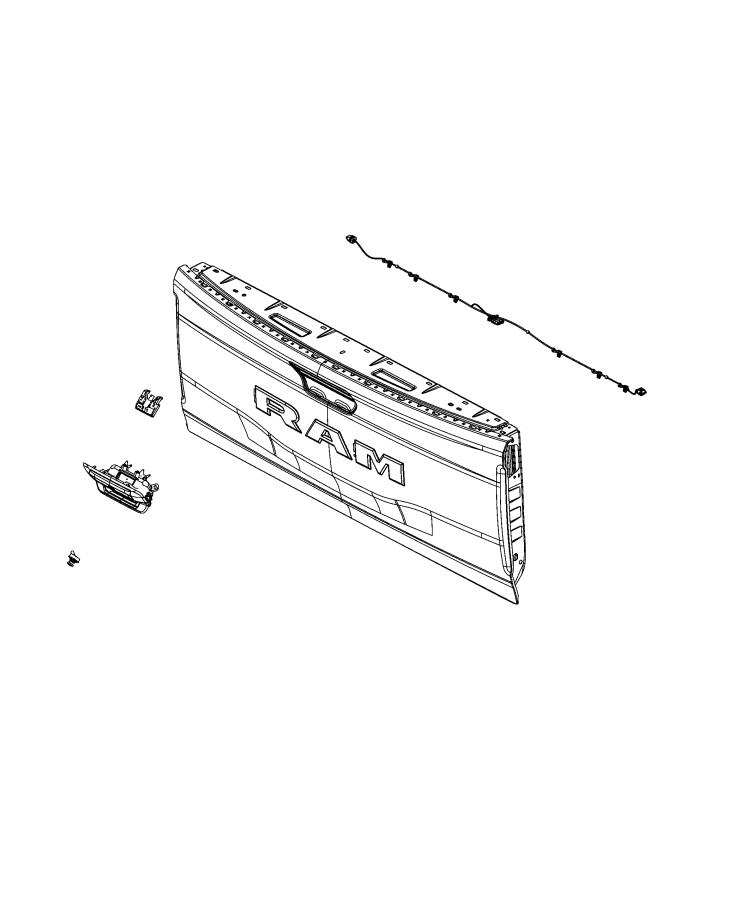 Diagram Wiring, Door and Liftgate. for your 2005 Ram 1500   