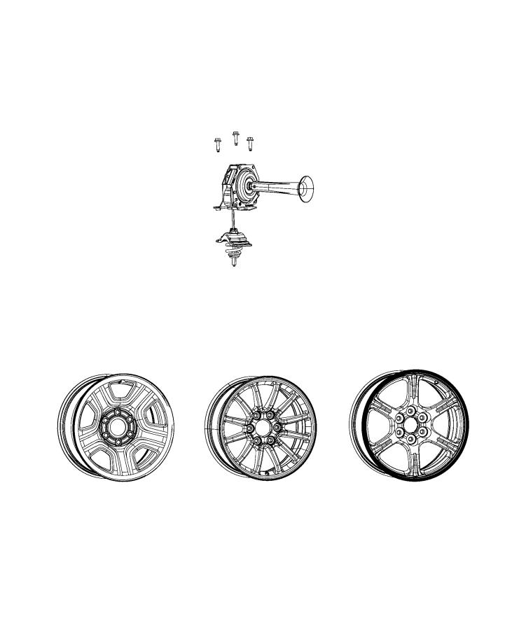 Diagram Spare Wheel Stowage. for your Ram 1500  