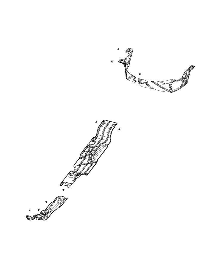 Diagram Exhaust Heat Shields. for your Chrysler 300  M