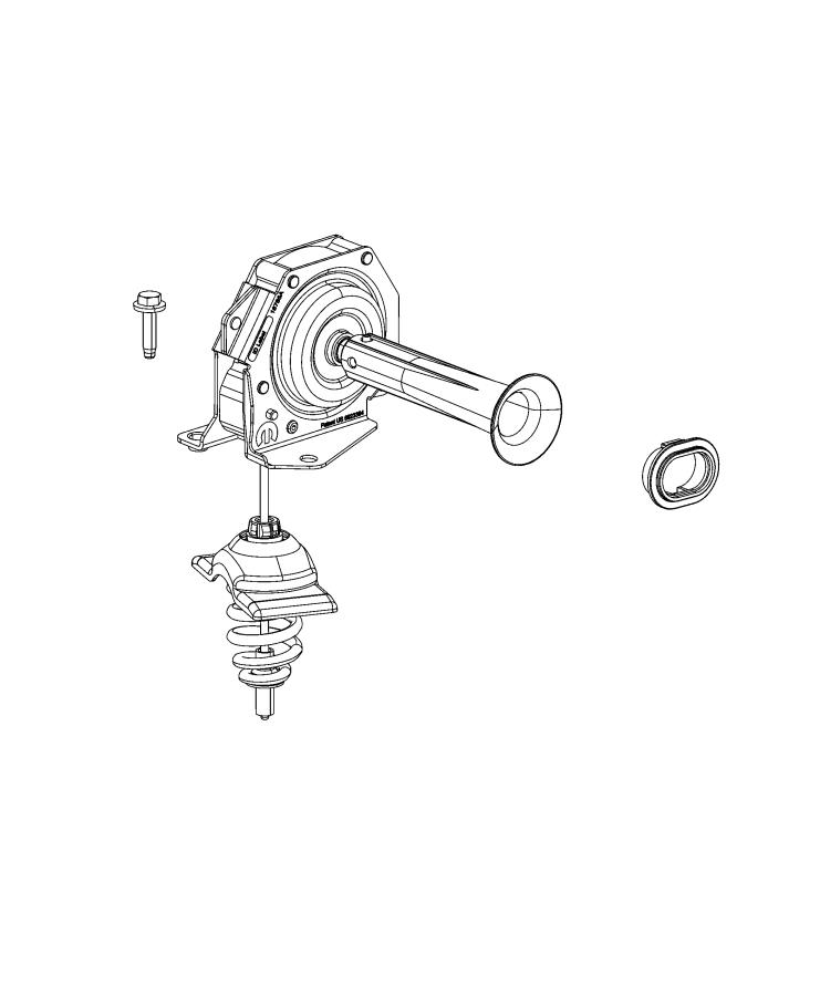 Diagram Spare Wheel Stowage. for your 2022 Jeep Renegade   